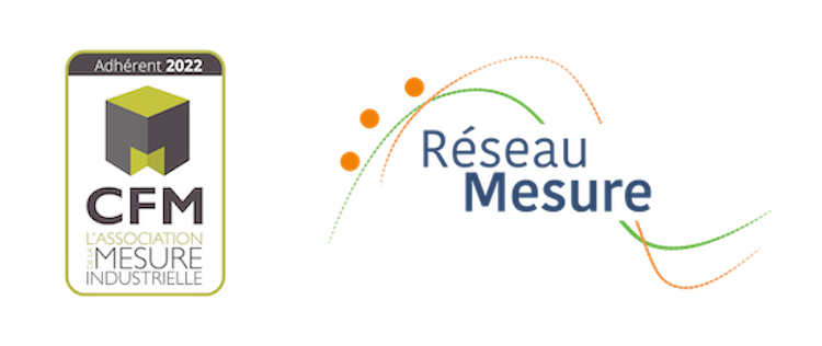CFM-Logo und Réseau Mesure